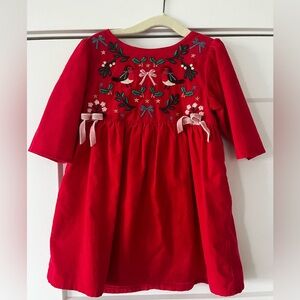 Mini Boden Holiday Dress 18-24 months